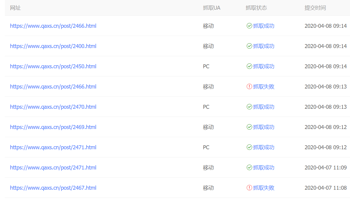 百度站长抓取显示socket 读写错误解决办法