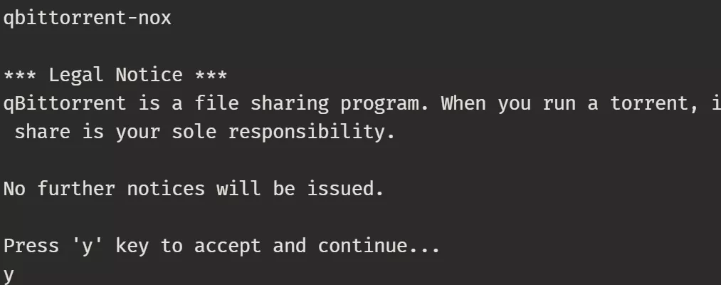 vps搭建qbittorrent-nox实现随手下载
